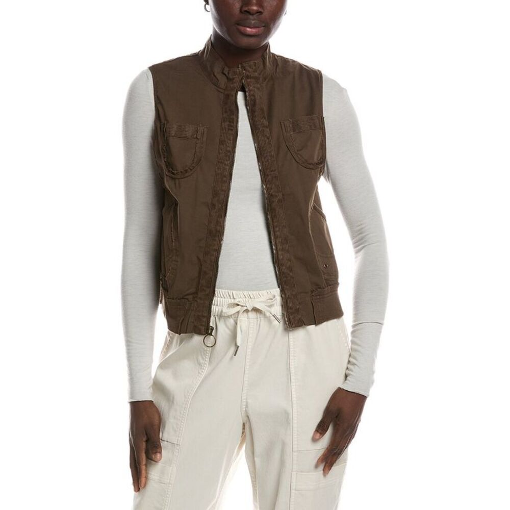 Xcvi Womens Grindelle Vest, Brown